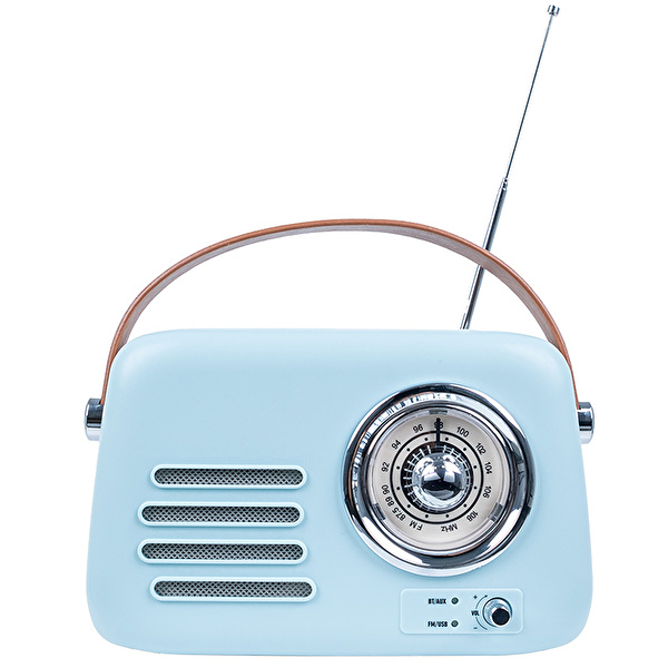KOZMOS FB-R303-BL Retro Radyo ve Bluetooth Hoparlör
