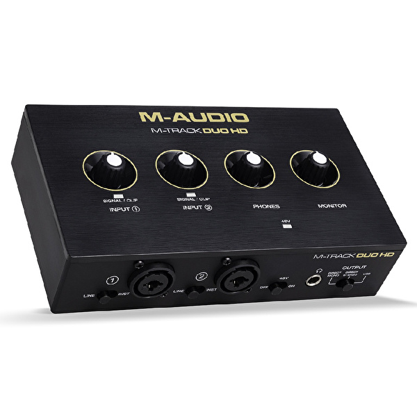 M-AUDIO M-Track Duo HD Stüdyo Kayıt Paketi