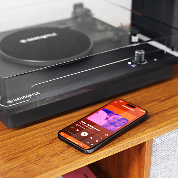 OAKCASTLE TT200 Hoparlörlü Bluetooth Pikap/Plakçalar