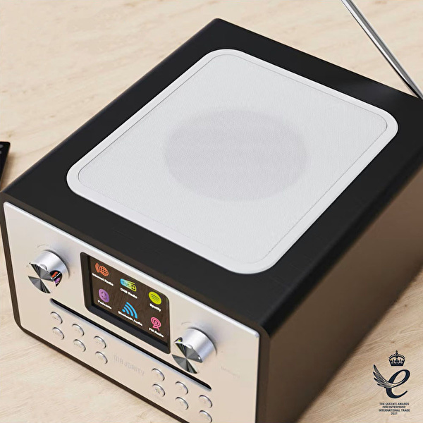 MAJORITY Homerton-2 Radyo Bluetooth Hoparlör Siyah (Wifi)