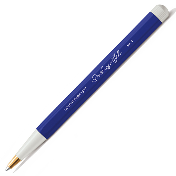 LEUCHTTURM Drehgriffel, Kraliyet Mavisi Mürekkepli Tükenmez Kalem, INK