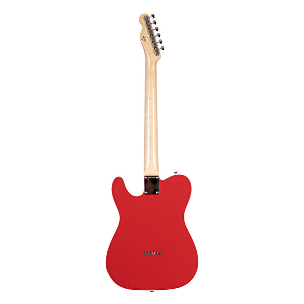 Fender Custom Shop Masterbuilt Greg Fessler 1960s Telecaster Custom NOS Gülağacı Klavye Fiesta Red Elektro Gitar