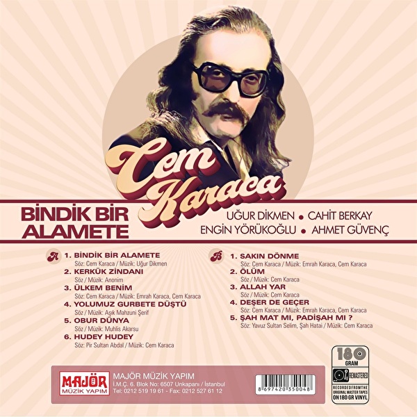 Cem Karaca, Uğur Dikmen, Cahit Berkay, Engin Yörükoğlu, Ahmet Güvenç – Bindik Bir Alamete
