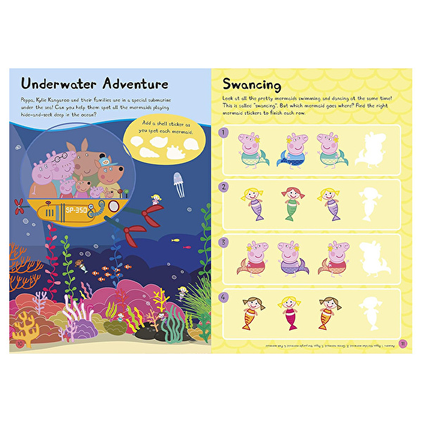 Mermaids, Unicorns And Dragons Sticker Activity Book