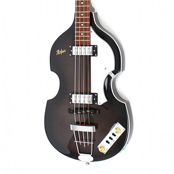 Höfner HI-BB-SE-BK Ignition Siyah Keman Kasa Bas Gitar
