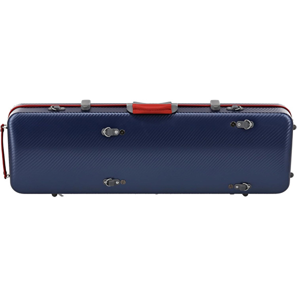 GEWA FUN SERIES PS351187 4/4 Polikarbon Keman Kutusu (Kırmızı - Mavi)