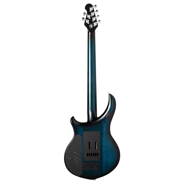 Music Man John Petrucci Majesty 6 Abanoz Klavye Blue Silk Elektro Gitar