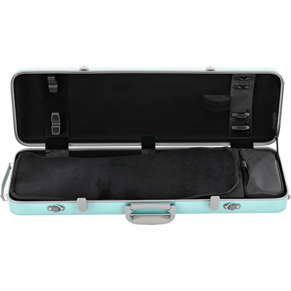 GEWA FUN SERIES PS351189 4/4 Polikarbon Keman Kutusu (Yeşil - Gri)