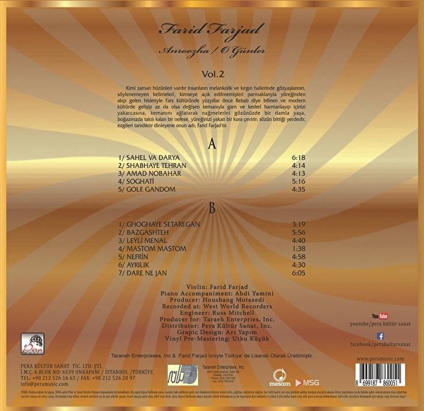 Farid Farjad-Anroozha Vol. 2