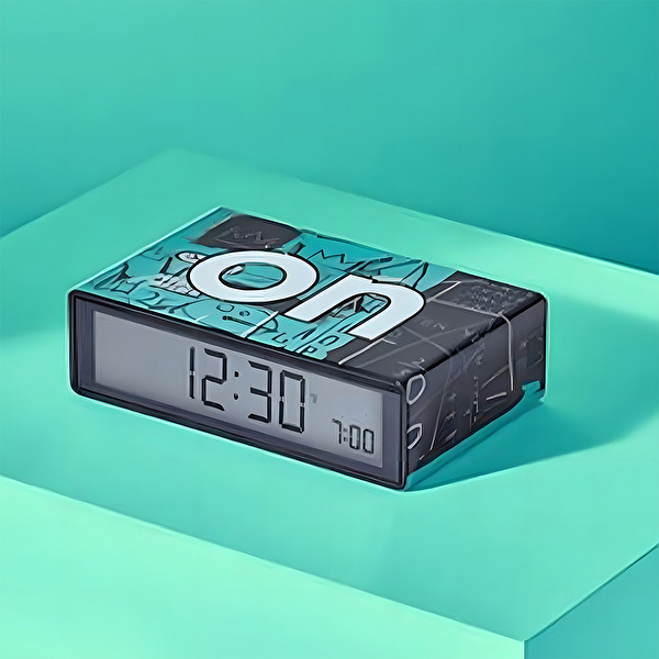 LEXON Flip + Alarm Saat X Jean-Michel Basquiat Pi