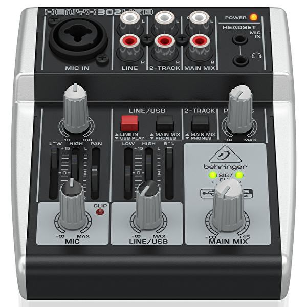 BEHRINGER XENYX 302USB / Analog Mixer