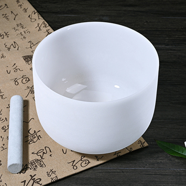 YOGIXO Quartz Kristal Kase 432 Hz. 4 Oktav 8'' A-La Üçüncü Göz Çakrası
