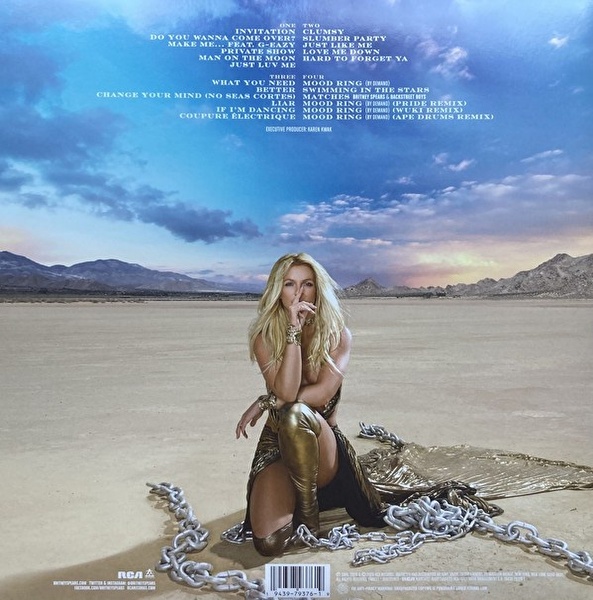 Britney Spears – Glory (2020 Deluxe , Limited Edition, White Vinyl)