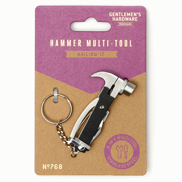GENTLEMEN'S HARDWARE Çok Fonksiyonlu Alet Çekiç