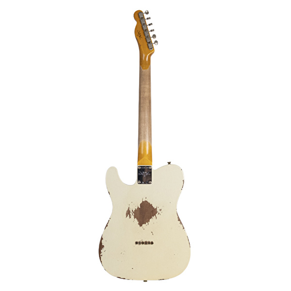 Fender Custom Shop 1961 Telecaster Heavy Relic Gülağacı Klavye Faded Aged Tomatillo Green Elektro Gitar