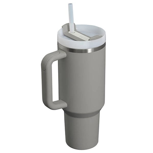 STANLEY Quencher Pipetli Termos Bardak 1.18 Lt Gri