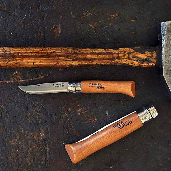 OPINEL No 9 Kayın Saplı Karbon Çelik Çakı