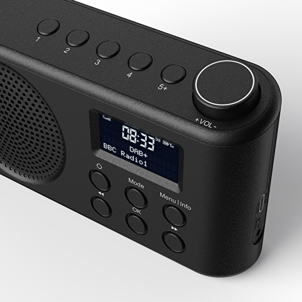 MAJORITY Orwell Saat Radyo Bluetooth Hoparlör