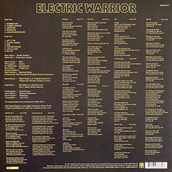 T. Rex – Electric Warrior