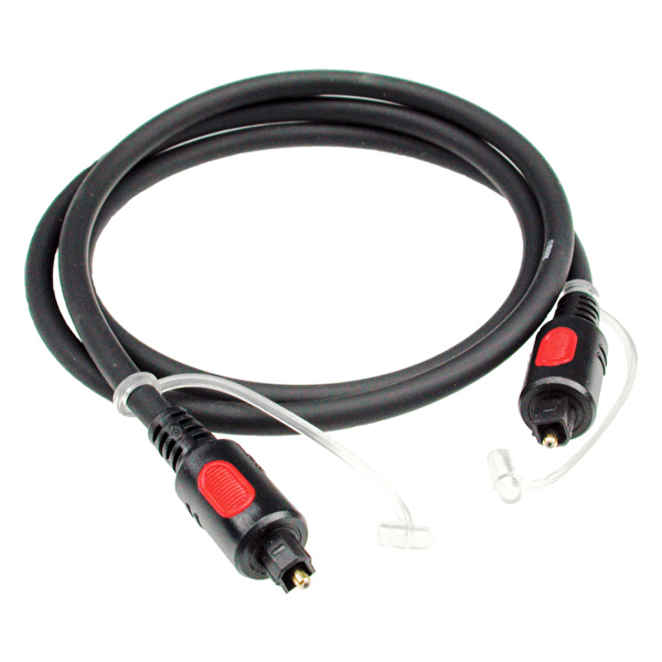 Klotz LWL High-End Dijital Siyah 1mt TOSLINK Optik Kablo