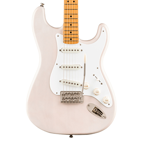 Squier Classic Vibe '50s Stratocaster Akçaağaç Klavye White Blonde Elektro Gitar