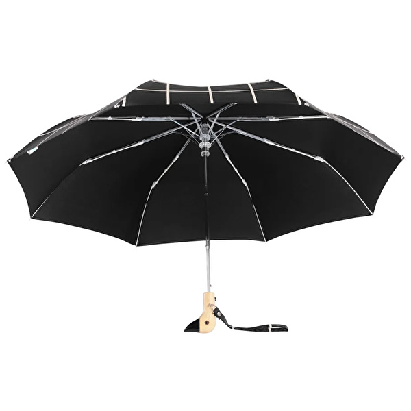 ORIGINAL DUCKHEAD Duck Kompakt Şemsiye Black Grid