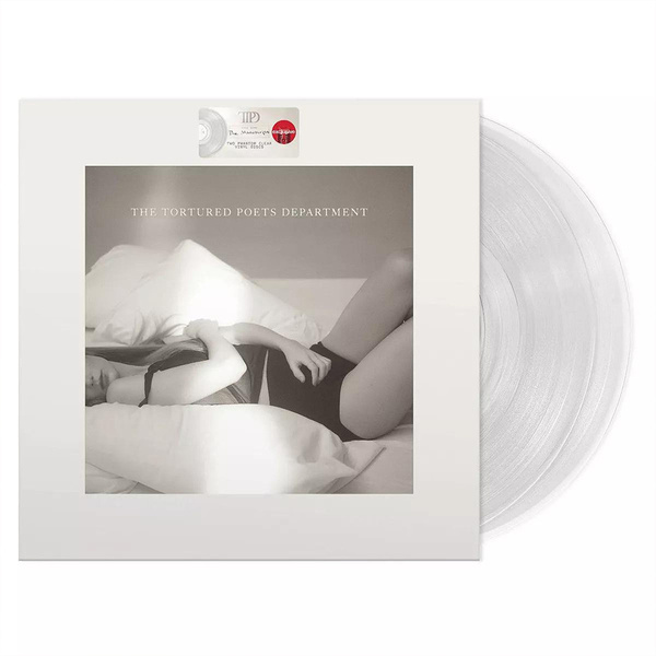 Taylor Swift - The Tortured Poets Department (Phantom Clear Vinyl)