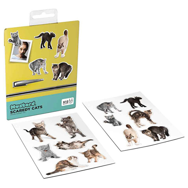 MUSTARD Sinirli Kediler Magnet