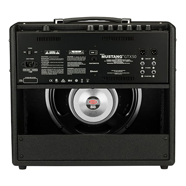 Fender MUSTANG GTX50 Elektro Gitar Amfisi