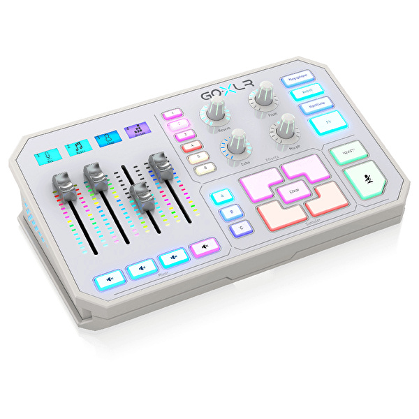 TC HELICON GoXLR-WH Beyaz Gaming Podcast Ses Kartı