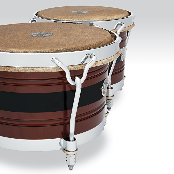 LATIN PERCUSSION LPL201A-JR DANDY 7 14-9 Bongo BEECH DWBlack CR