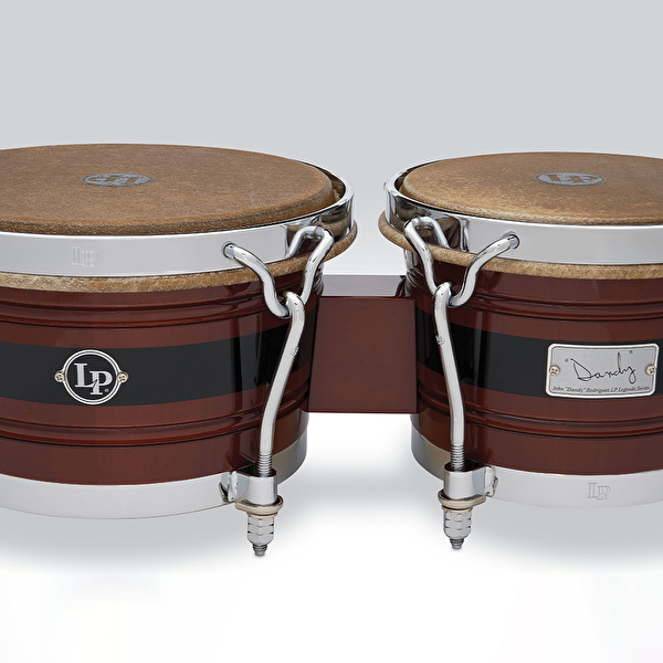 LATIN PERCUSSION LPL201A-JR DANDY 7 14-9 Bongo BEECH DWBlack CR