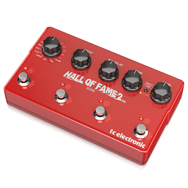 TC Electronic HALL OF FAME 2 X4 REVERB Reverb Pedalı
