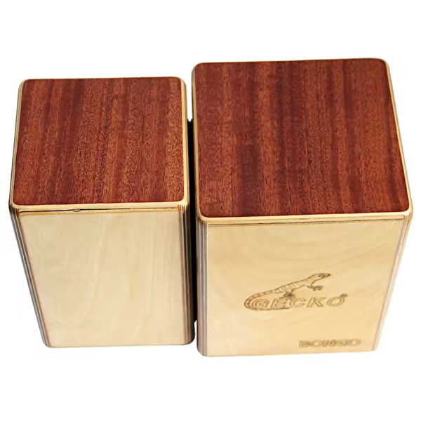GECKO BONGO-2 Çiftli Kompakt Cajon Seti