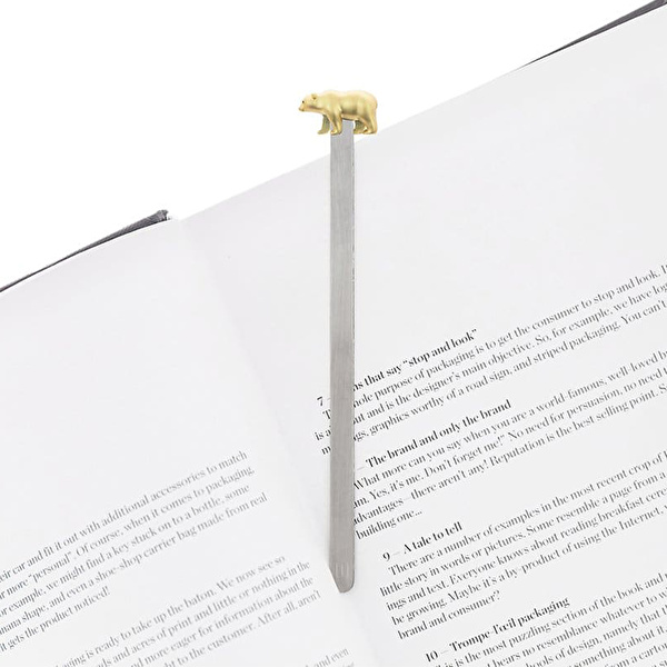 METALMORPHOSE Bear Kitap Ayracı