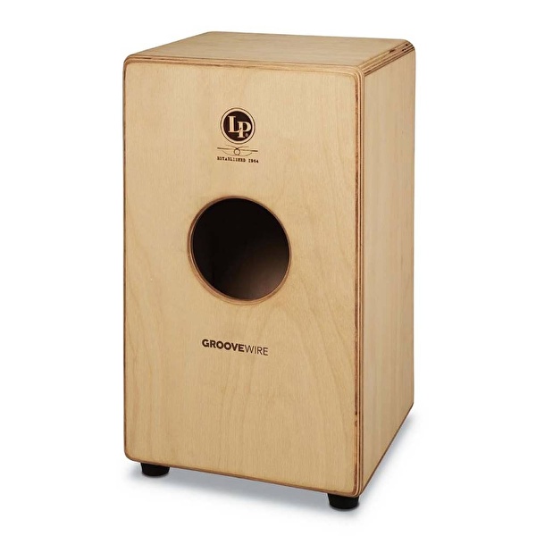 LATIN PERCUSSION LP1427W Baltic Birch Groove Wire Cajon