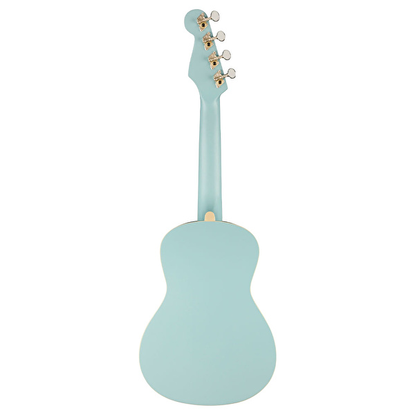 Fender Avalon Ceviz Klavye Daphne Blue Tenor Ukulele