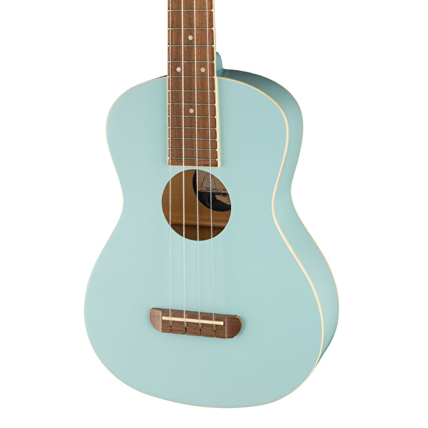 Fender Avalon Ceviz Klavye Daphne Blue Tenor Ukulele