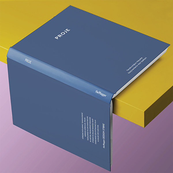 THE MAGGER Proje Midnight Blue Defter