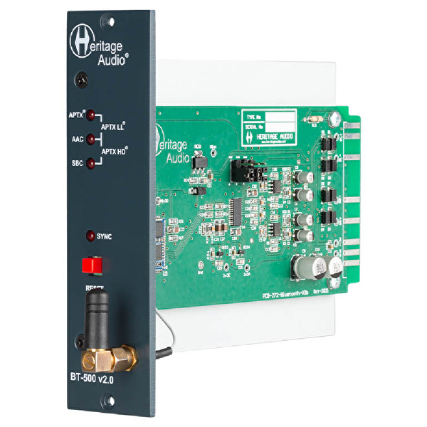 HERITAGE AUDIO HABT500v2.0 500 Serisi Bluetooth Modülü (AAC ,APTX, APTXLL, APTXH Format Destekli)