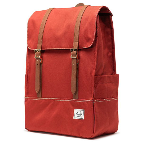 HERSCHEL Survey™ Backpack Red Ochre/White Stitch Çanta