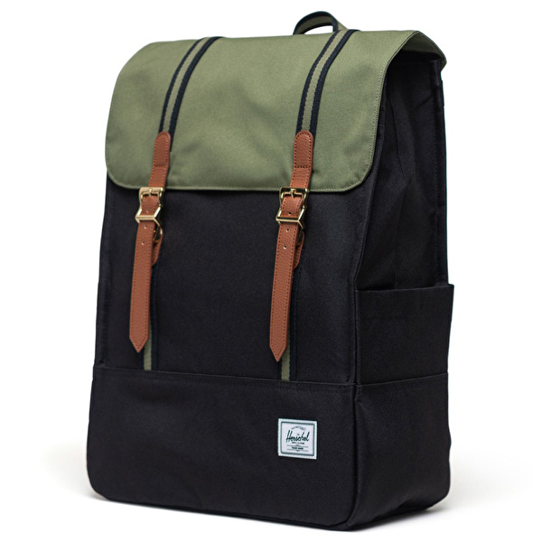HERSCHEL Survey™ Backpack Black/Four Leaf Clover Çanta