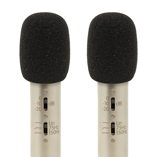 SONTRONICS STC-1S Gümüş Küçük Diyaframlı Stereo Eşleşmiş Condenser Mikrofon