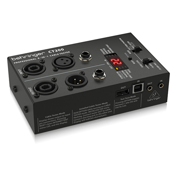 BEHRINGER CT200 / Kablo Test Ünitesi