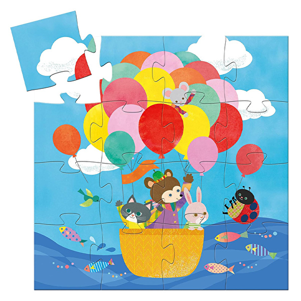 DJECO Dekoratif Puzzle Balloon