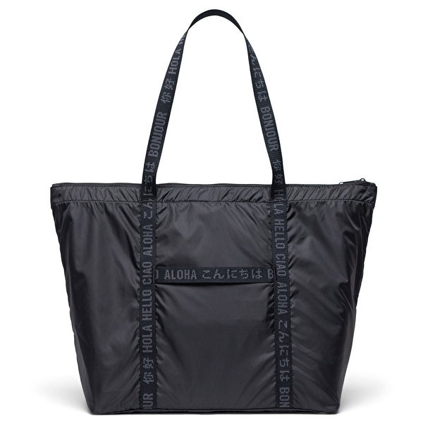 HERSCHEL Porand Packable Tote Black Çanta