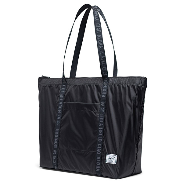 HERSCHEL Porand Packable Tote Black Çanta