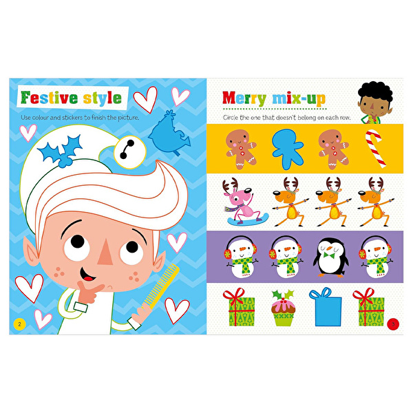MBI - Never Touch a Grumpy Elf Sticker Activity Book