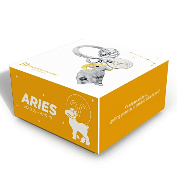 METALMORPHOSE Burç Koleksiyonu Koç Anahtarlık / Çanta Aksesuarı