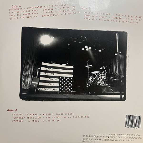 Rage Against The Machine - Live On Tour 1993